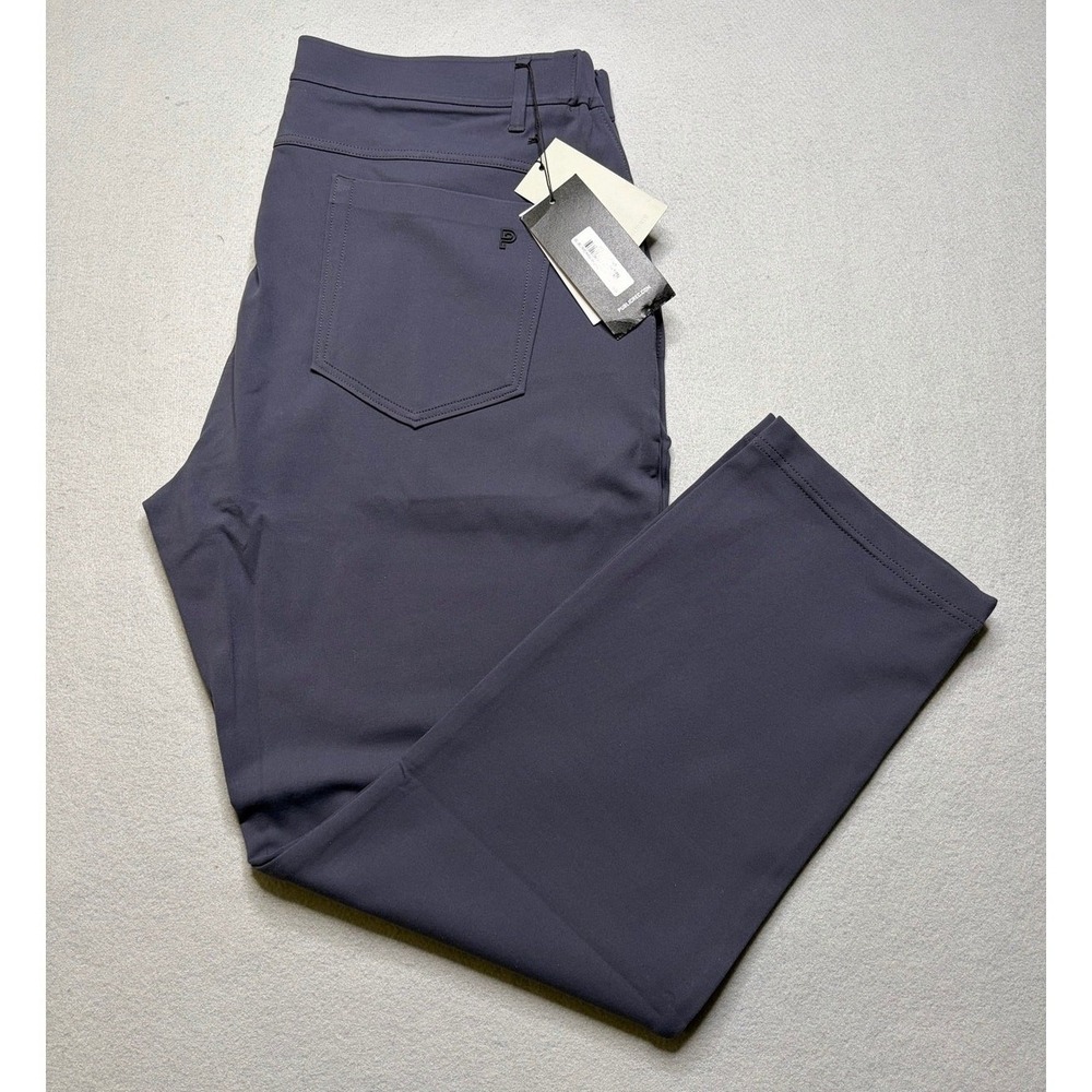 Public Rec All Day Every Day 5-Pocket Pant Mens 38/30 Grey Performance Trousers